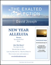 New Year Alleluia Three-Part Mixed choral sheet music cover